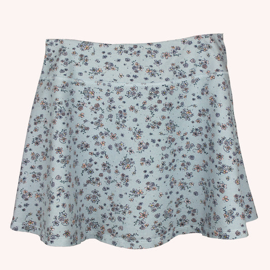 Florence light blue a-line skirt - sensory