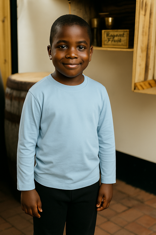 Taylor sensory long-sleeve in light blue