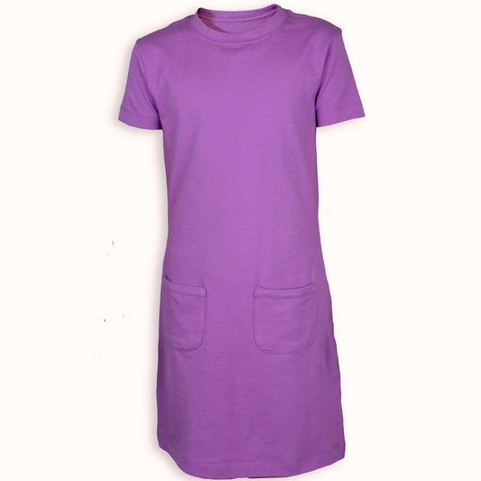Orchid short sleeve sensory dress