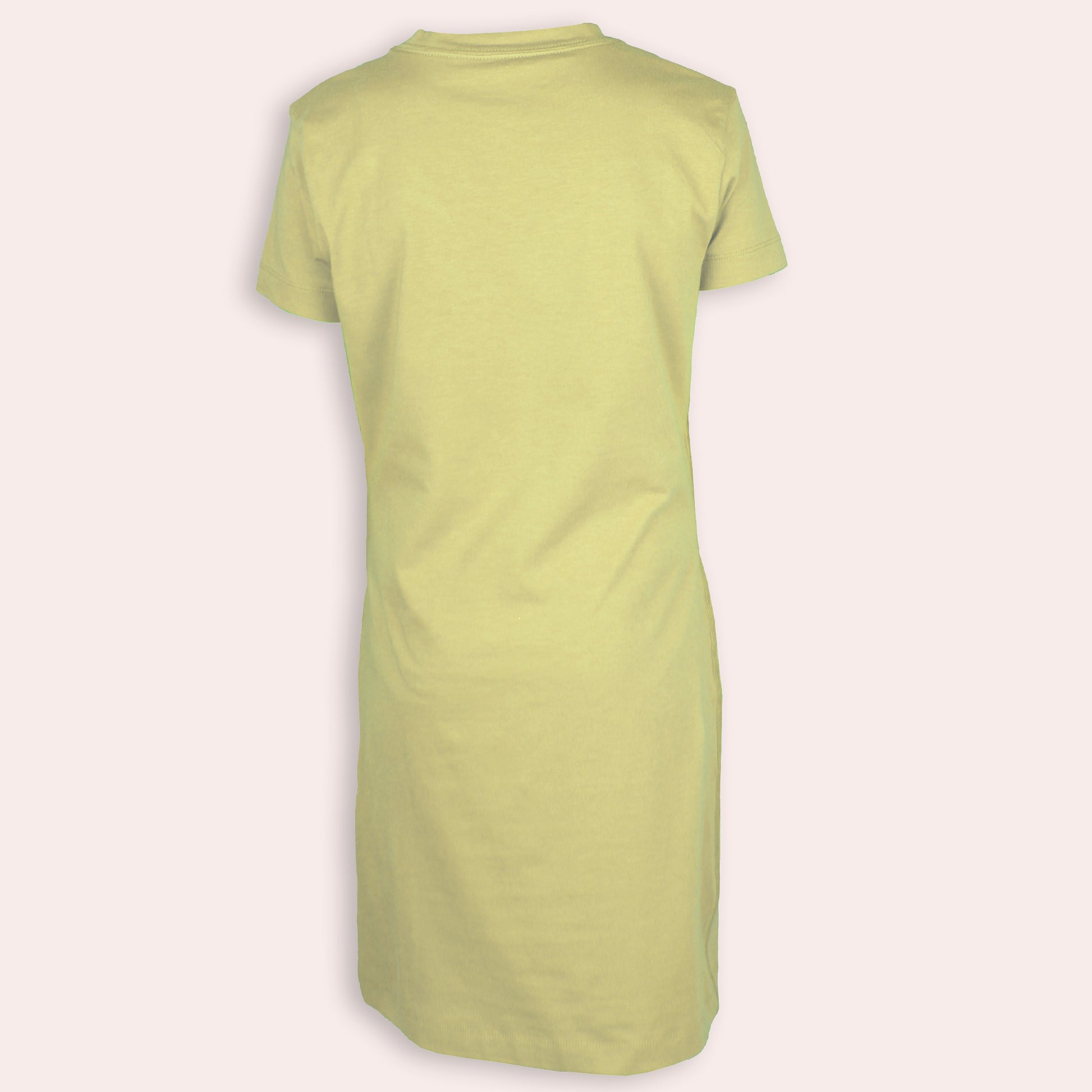 short sleeve yellow dress Greta Short-Sleeve Sensory-Friendly Organic Dress Ages 5 to 14 9-10y