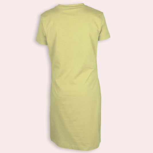 Yellow fresia sensory short sleeved dress