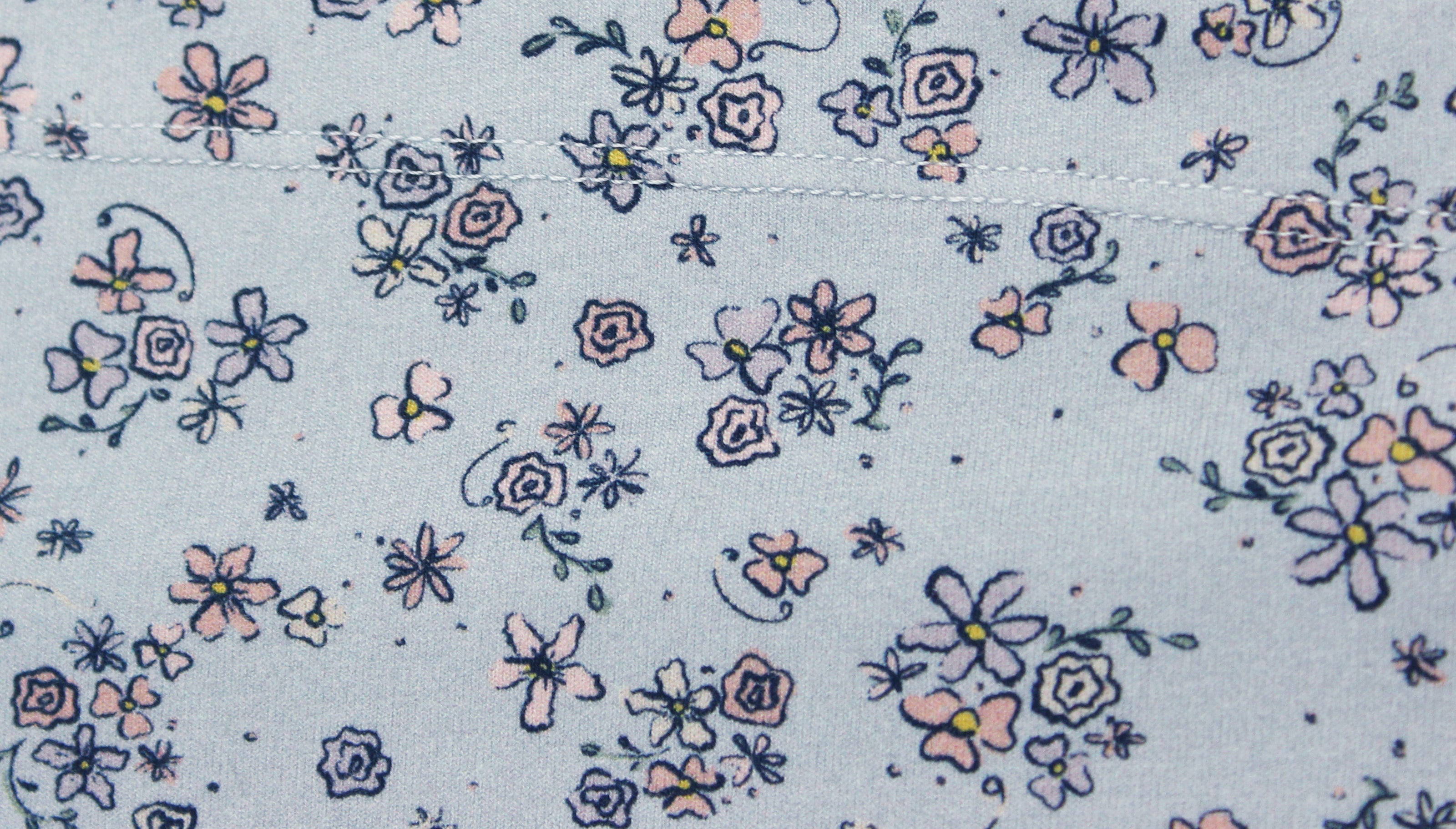 Riley blue floral 